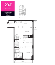 Two Bedroom with Terrace