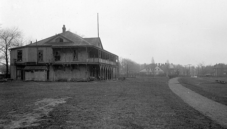 Historical image of the Teddington Park area